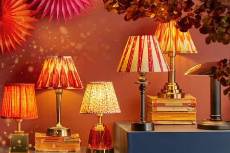 A guide to styles and shapes of lamp shade