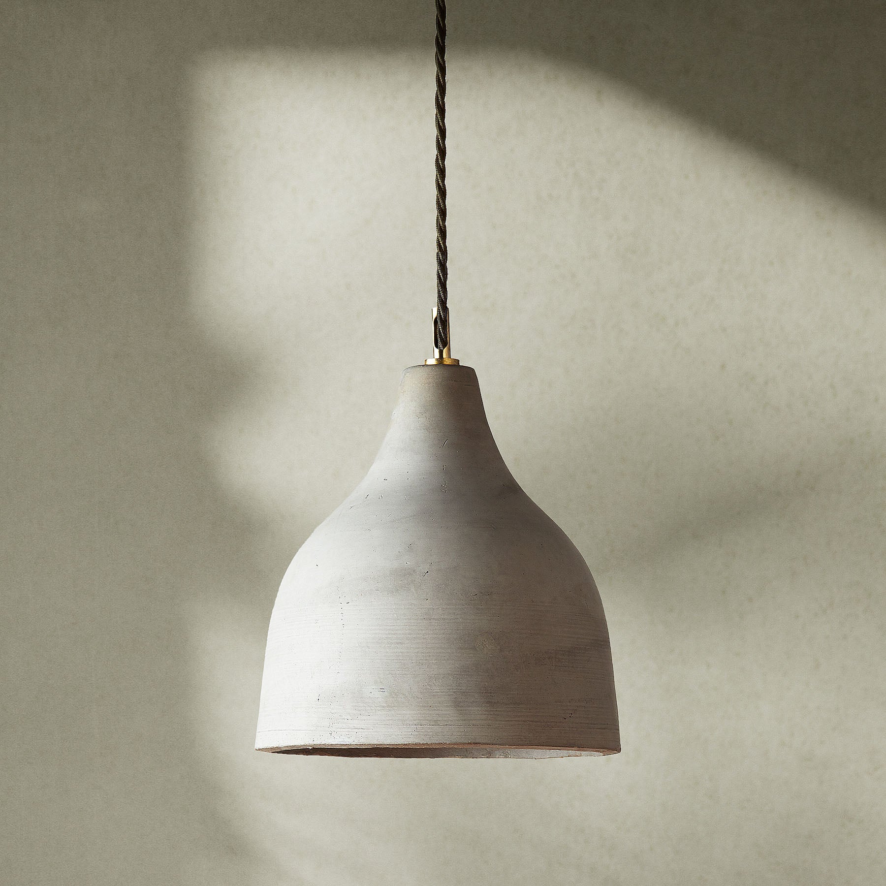 Shaped concrete deals dome pendant