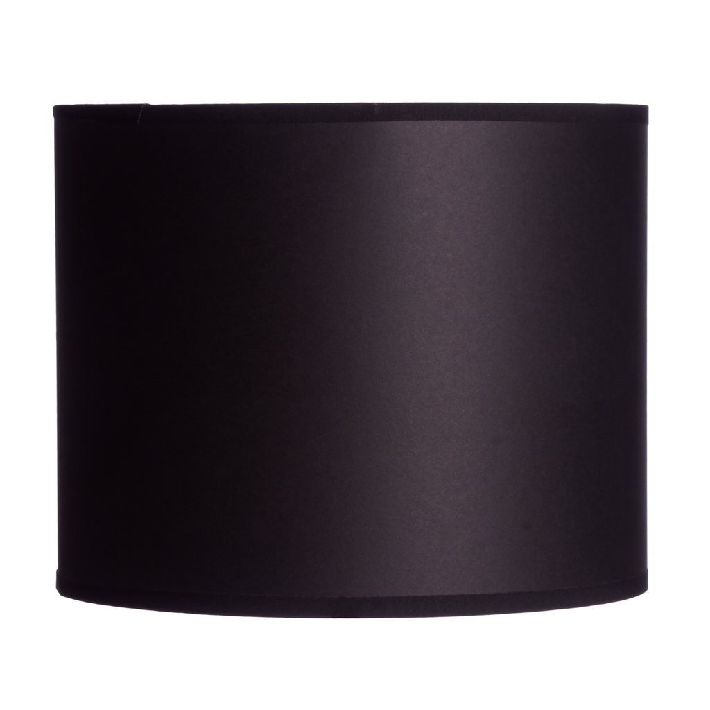 25cm Drum Lampshade In Black Card With Gold Interior   Lsdru126carbla Det Off 1024x1024 