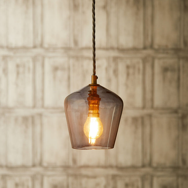 Demijohn pendant clearance light