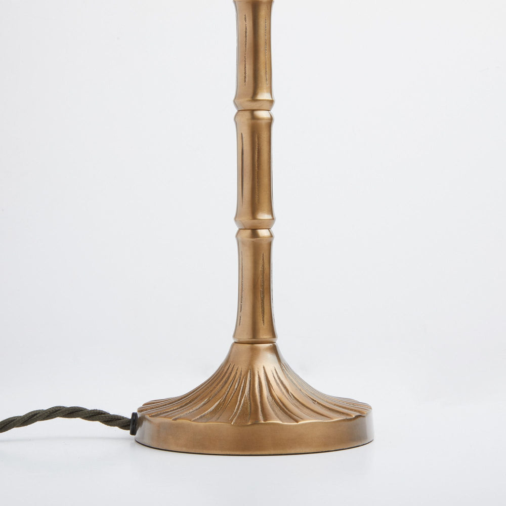 Brass bamboo store lamp