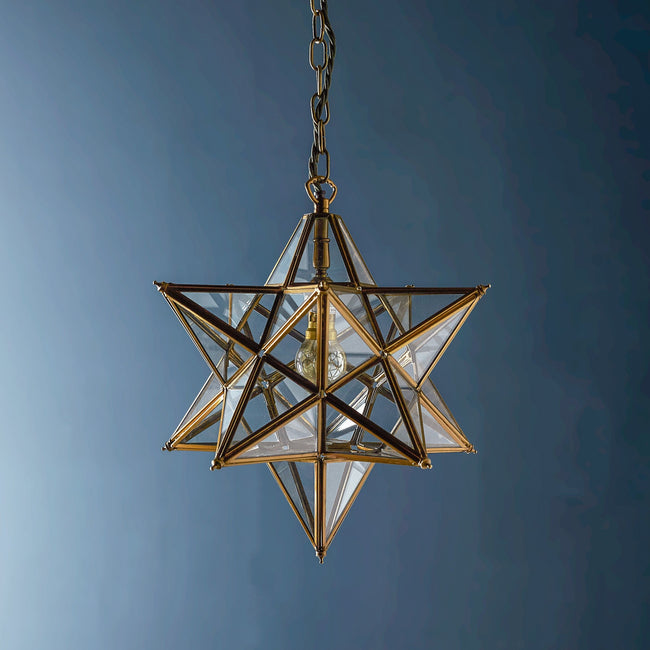 21 Large Moravian Star - Simple Press and Clip Design –