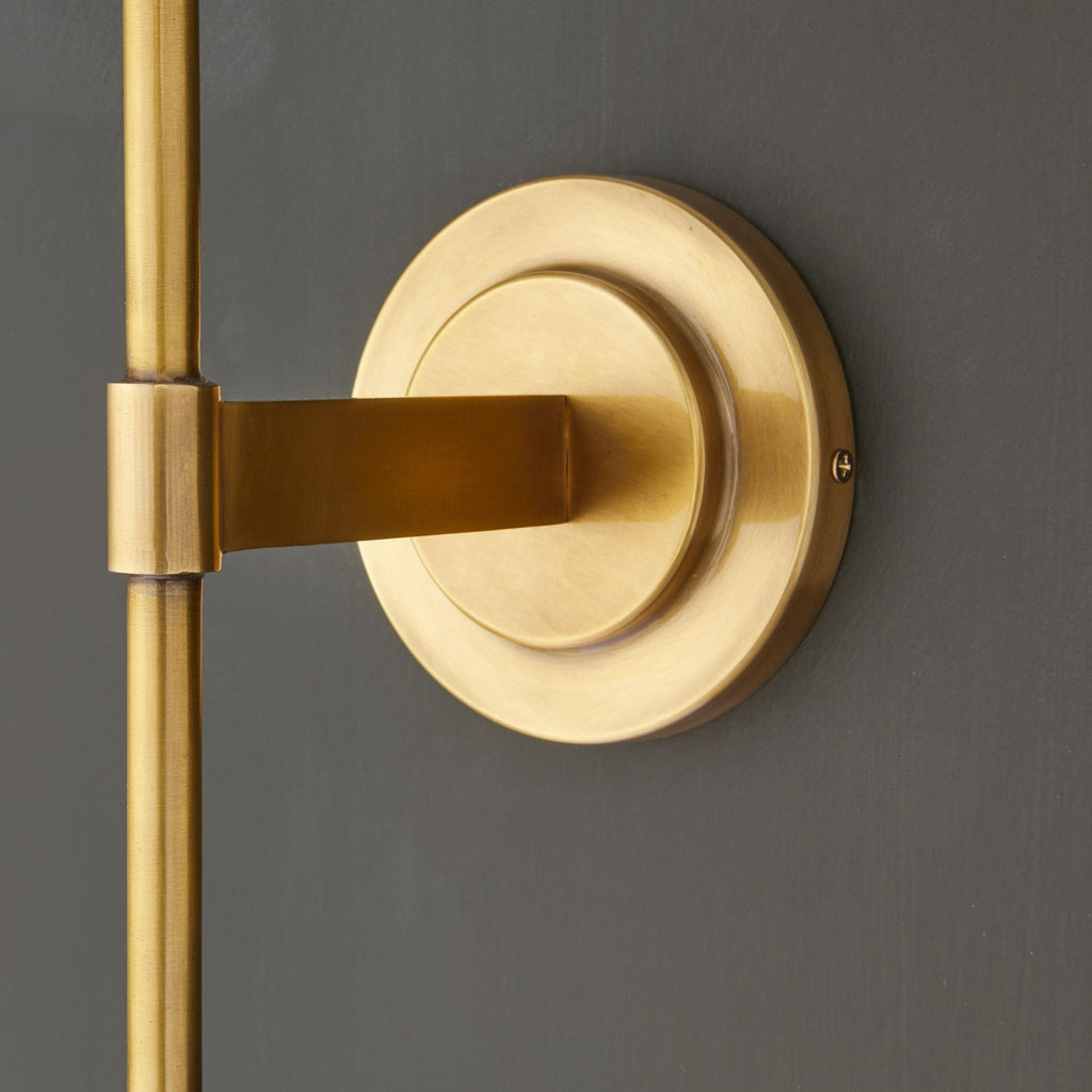 Tremmers Wall Fitting in Antique Brass